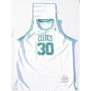 Mitchell & Ness Celtics Bias Jersey #30 NBA Hardwood Classics White Mens